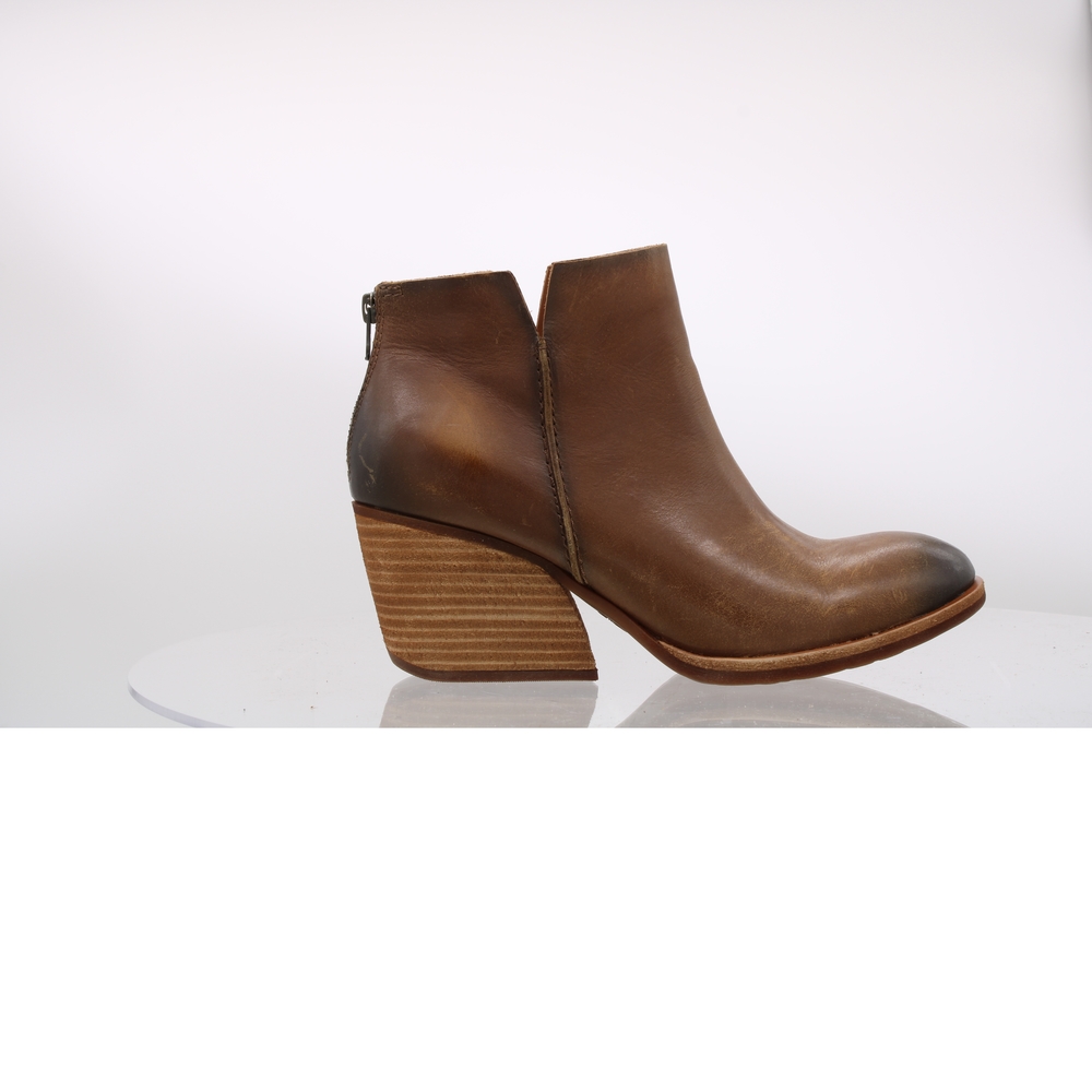Kork-Ease Womens Chandra Brown Ankle Boots Size 9 Medium (B  M) (2865236)